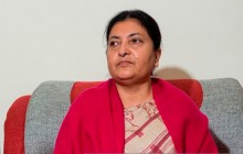 राष्ट्रपति भण्डारी सोमबार कतार जाने