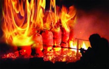 ग्यास सिलिण्डर पड्किँदा चार घाइते