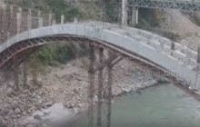 जेठदेखि मुग्लिनको आर्क ब्रिज सञ्चालनमा आउने, ९५ प्रतिशत काम सम्पन्न