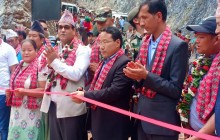 एक दशकपछि माडी खोला पुल निर्माण सम्पन्न,ऊर्जामन्त्री पुनद्वारा पुलको समुद्घघाटन