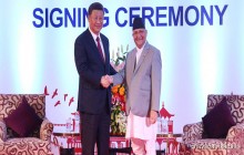 नेपाल र चीनबीच भएका २० बुँदे सम्झौतापत्रमा हस्ताक्षर