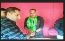 गोङ्गबु व्यवसायी समितिद्धारा केसी सम्मानित