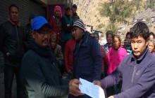 माथिल्लो मैलुङ जलबिद्युत आयोजनाको काम ठप्प