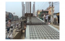 अझै सम्पन्न भएन नयाँ बानेश्वरमा आकाशे पुल