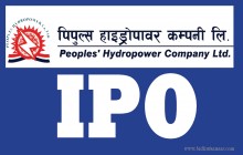 पिपुल्स हाइड्रोले करीब १ अर्बको आईपीओ जारी गर्ने