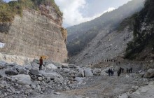 वर्षाका कारण क्षतिग्रस्त मेलम्ची आयोजनास्थल सम्मको सडक अझै निर्माण सुरु हुन सकेन