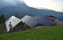 कोशी प्रदेशकै ठूलो १० मेगावाटको सौर्य ऊर्जा निर्माणको काम करिब ९० प्रतिशत पूरा