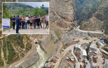 निमार्णाधीन नौ सय मेगावाटको अरुण तेस्रो आयोजनाको प्रवेश मार्गमा आन्दोलन गर्न नपाइने