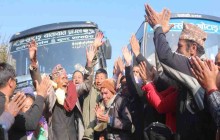 दिक्तेलको खाल्लेमा बस पुगेपछि....
