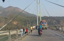कर्णाली पुल केही समयका लागि बन्द, वैकल्पिक बाटो अपनाउन आग्रह