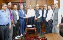बस्ती विकास र पूर्वाधार निर्माणअघि भौगर्भिक अध्ययन गर्नुपर्नेमा अध्यक्ष दाहालको जोड