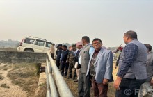 ऊर्जामन्त्री खड्काद्वारा जमुनी सिँचाइ आयोजनाको स्थलगत निरीक्षण