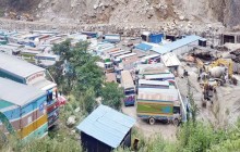 रसुवामा निर्माणाधीन सुक्खा बन्दरगाहको काम ७२ प्रतिशत पूरा