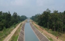 निर्माण सामग्रीको अभावमा सिँचाइ आयोजनाको काम सुस्त गतिमा