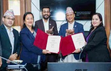 दिर्घकालीन खानेपानी व्यवस्थापनका लागि उर्जा र खानेपानी मन्त्रालयबीच सम्झौता