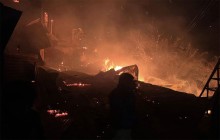 अछाम आगलागीमा सत्ताइस घर नष्ट