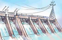 जलविद्युत् आयोजनामा भूमिगत विद्युतगृहभित्र रोटर जडान